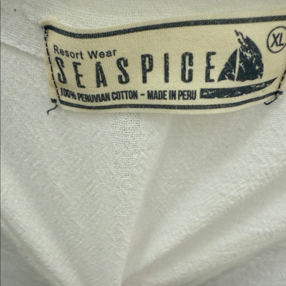 Elegant White Women's Swim Cover-Up - Picture 2 of 6